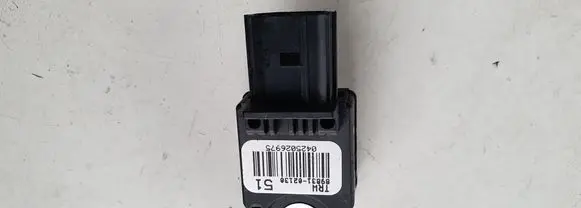 Toyota Auris E180 Airbag deployment crash/impact sensor