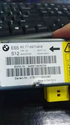 BMW 7 E65 E66 Airbag deployment crash/impact sensor 6970908