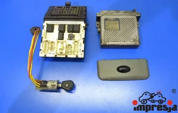 Renault Scenic I Engine control unit/module ECU IMPRK567087