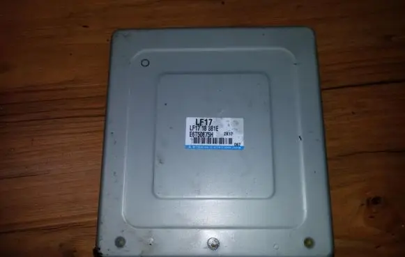 Mazda 6 Engine control unit/module lf1718881e e6t50675h