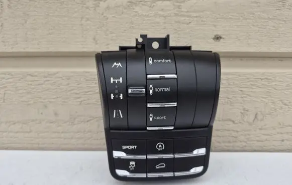 Porsche Cayenne (92A) Suspension ride height/mode switch 7P5927521S 7P5927127CG