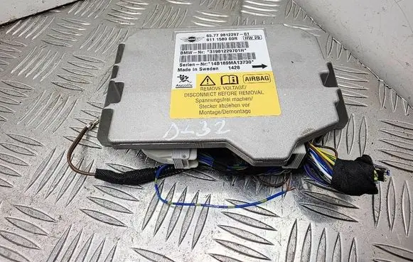 Mini Cooper Countryman R60 Airbag control unit/module 9812297 65779812297