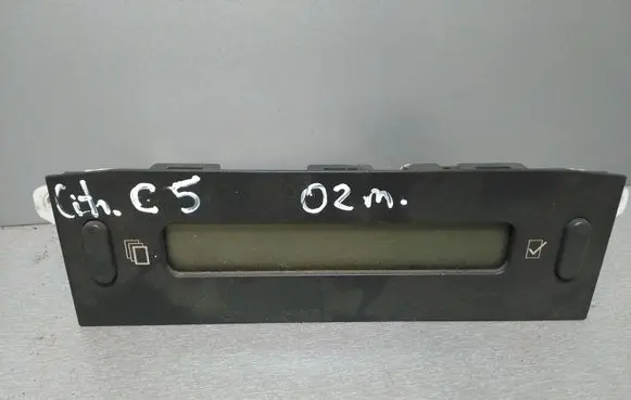Citroen C5 Screen/display/small screen 9635924477