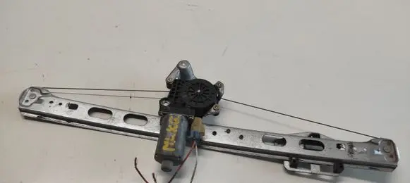 Rear window lifting mechanism without motor