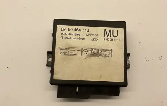 Comfort/convenience module