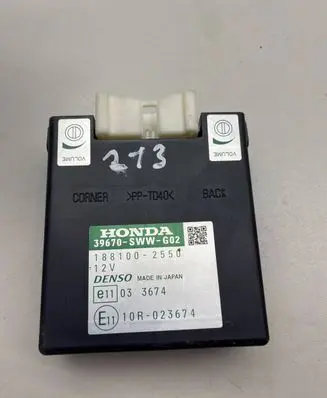 Honda CR-V Parking PDC control unit/module 39670swwg02 188100-2550