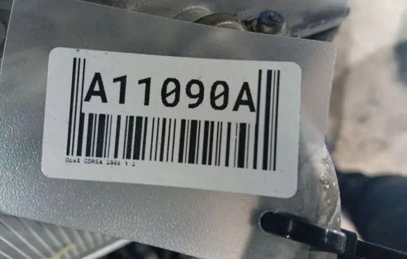 Opel Corsa D Heater blower radiator 164210100
