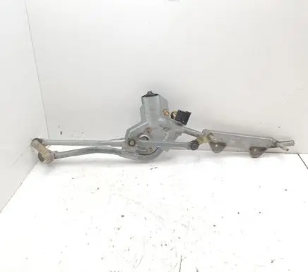 Front wiper linkage and motor