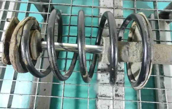 Front coil spring