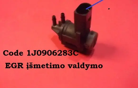 Seat Alhambra (Mk1) Turbo solenoid valve 1J0906283C