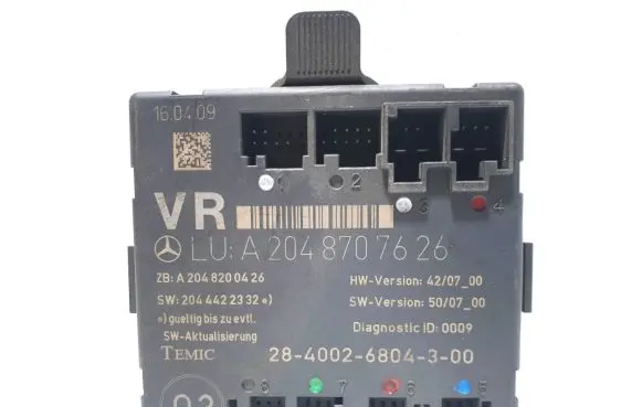 Mercedes-Benz GLK (X204) Door control unit/module