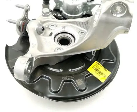 Front wheel hub spindle knuckle