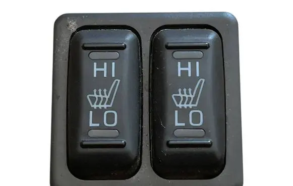 Mitsubishi Lancer Evolution X Seat heating switch 2H28 2G02