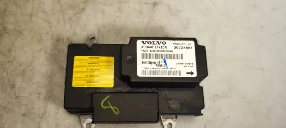 Volvo V50 Airbag control unit/module 30724652 00001393B3 005031800833