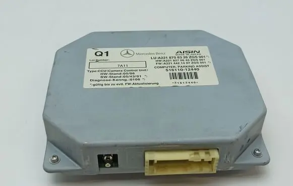 Mercedes-Benz S W221 Camera control unit module A2218708326 A2218270645 A2214421407