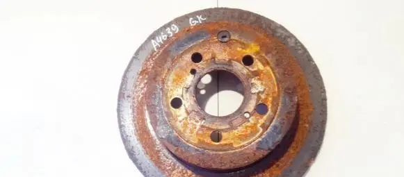 Toyota Verso Rear brake disc neventiliuojamas