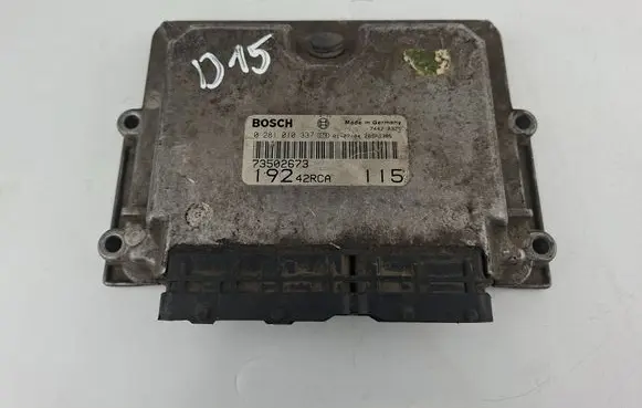 Fiat Stilo Engine control unit/module 73502673 0281010337