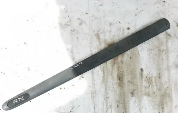 Renault Megane I Front door trim (molding) 7700834101
