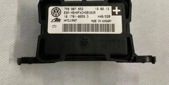 Volkswagen Jetta USA ESP acceleration yaw rate sensor 7P0907652