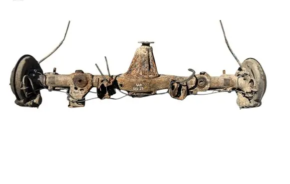 Toyota Land Cruiser (J120) Rear axle beam with reductor 