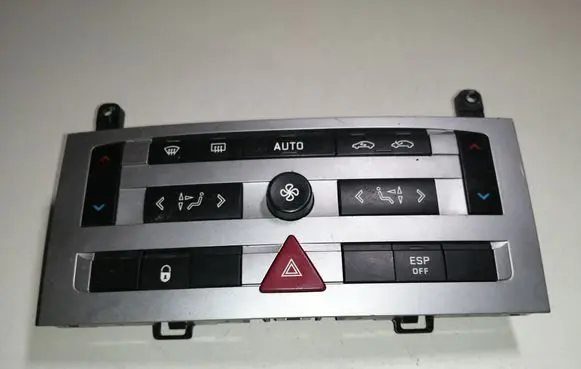 Peugeot 407 Climate control unit 96573322YP 96512442XT