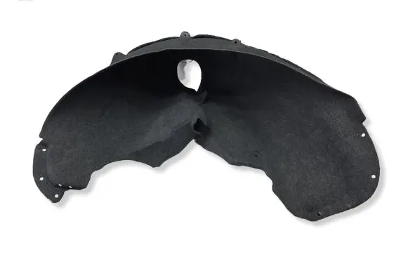 Audi A8 S8 D3 4E Rear arch fender liner splash guards 4E0810172D
