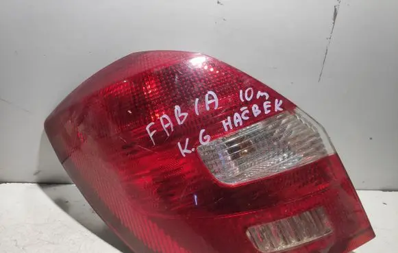 Skoda Fabia Mk2 (5J) Rear/tail lights 5J6945111