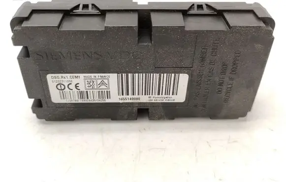 Citroen C5 Tire pressure control unit 9655140080