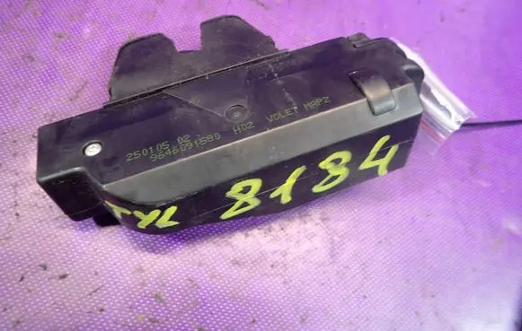 Peugeot 206 CC Tailgate/trunk/boot lock/catch/latch 9646091580