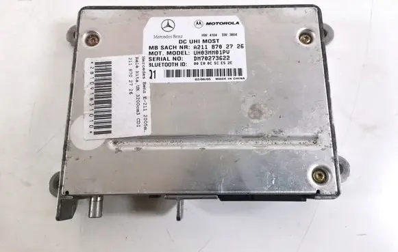 Mercedes-Benz E W211 Bluetooth control unit module A2118702726