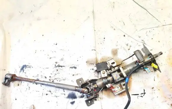 Steering wheel axle