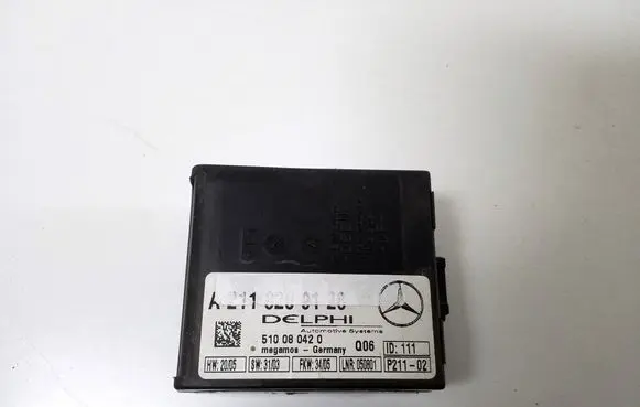 Mercedes-Benz SLK R171 Alarm control unit/module A2118209126