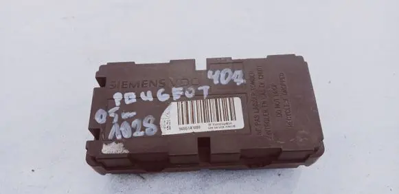 Peugeot 407 Tire pressure control unit 9655140080