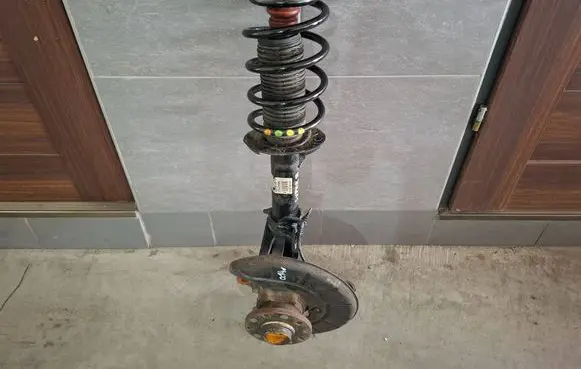 Skoda Superb B6 (3T) Front wheel hub spindle knuckle 3C0413031AS