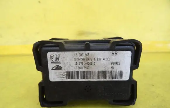 Opel Zafira B ESP acceleration yaw rate sensor 13208665 10.1701-0362.3