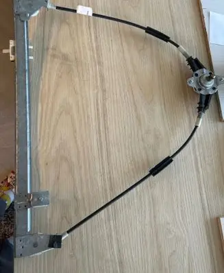 Fiat Punto (176) Front door manual window regulator 77369840
