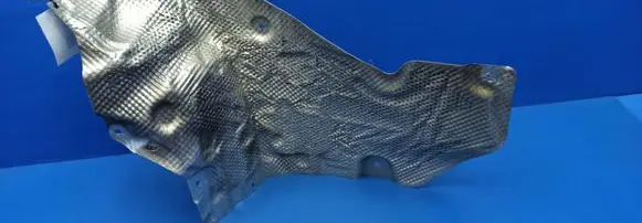 Mercedes-Benz E W212 Exhaust heat shield A2126823871