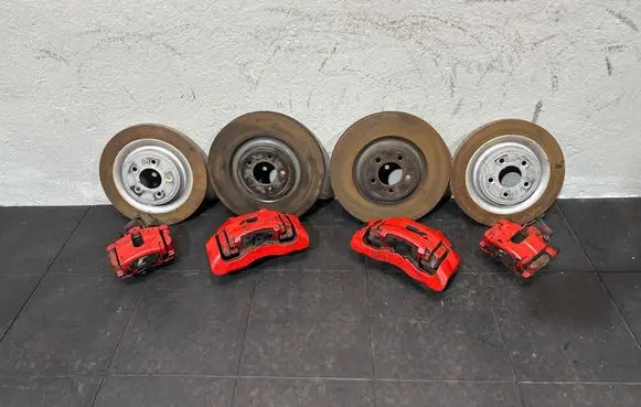 Jaguar XK - XKR Brake discs and calipers set