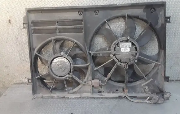 Volkswagen PASSAT B6 Electric radiator cooling fan 1355D300199 3C0959455F