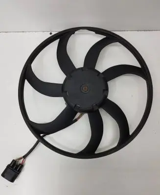 Skoda Superb B6 (3T) Electric radiator cooling fan 1K0959455FB A66933111 1K0121203AH