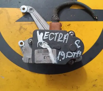 Opel Vectra C Intake manifold valve actuator/motor 55206457
