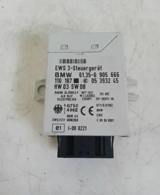 BMW 3 E46 Immobilizer control unit/module 61356905666 05393245