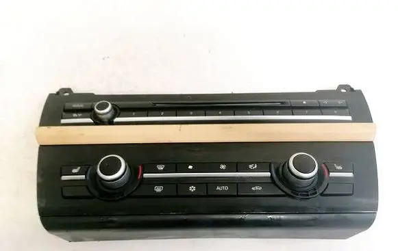 BMW 5 F10 F11 Climate control unit 926375701