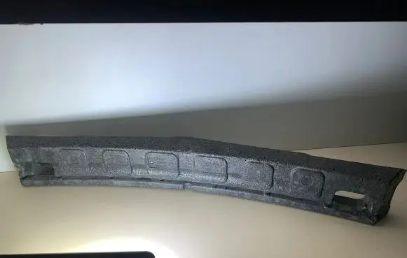 Mercedes-Benz CLS C219 Front bumper foam support bar A2198851137