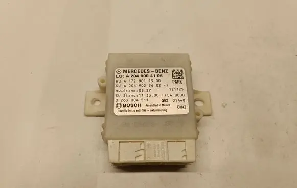 Mercedes-Benz C W204 Parking PDC control unit/module A2049004106 A1729011300