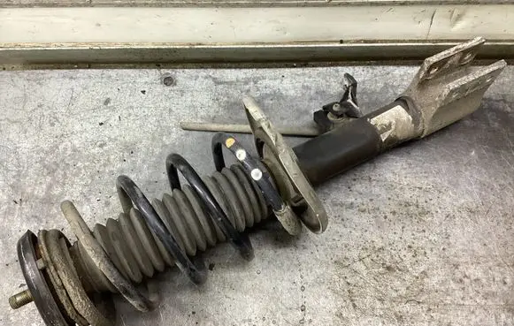 Peugeot 308 Front shock absorber with coil spring