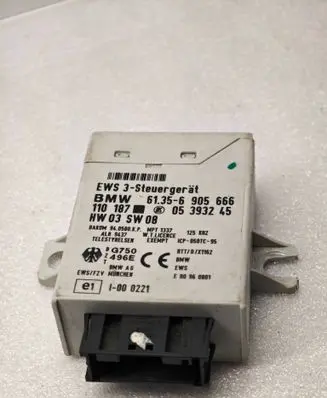 BMW 5 E39 Immobilizer control unit/module 61356905666 110187 05393245