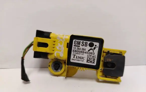 Airbag deployment crash/impact sensor