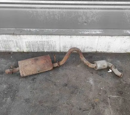 Land Rover Defender Muffler/silencer WCE000030 WDE100680