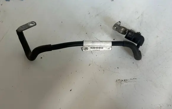 Volkswagen PASSAT CC Negative earth cable (battery) 1k0915181H